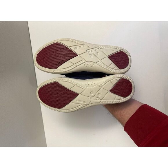 Crocs 'NWOT' Walu Canvas Loafer Women's Size 9.0 - Picture 12 of 12